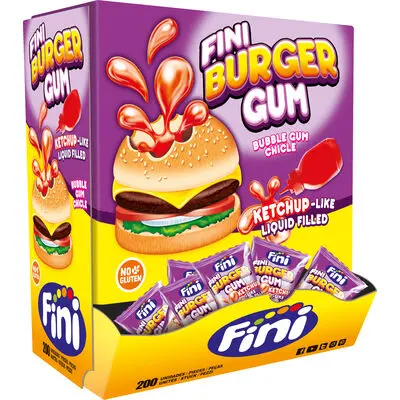 Fini Bubble Gum Burger