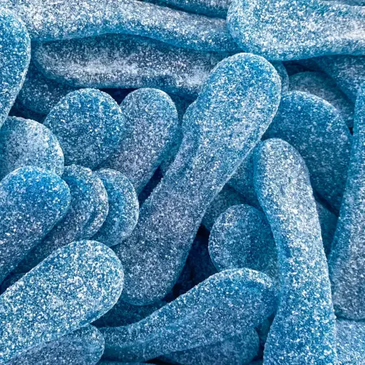 Langues de chat bleues