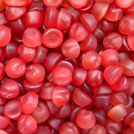 Cerises lavées