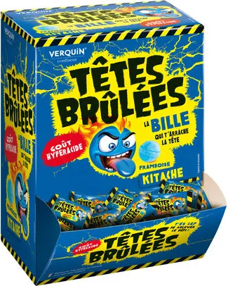 Tête Brulées Billes Framboise