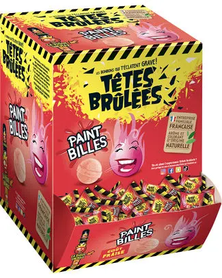 Tête Brulées Billes Fraise