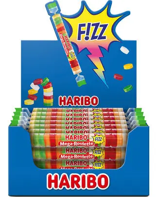 Haribo Mega Roulettes Fruits Fizz