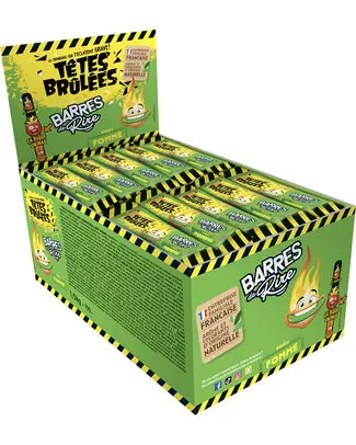 Tête Brulées Barre de Rire Pomme